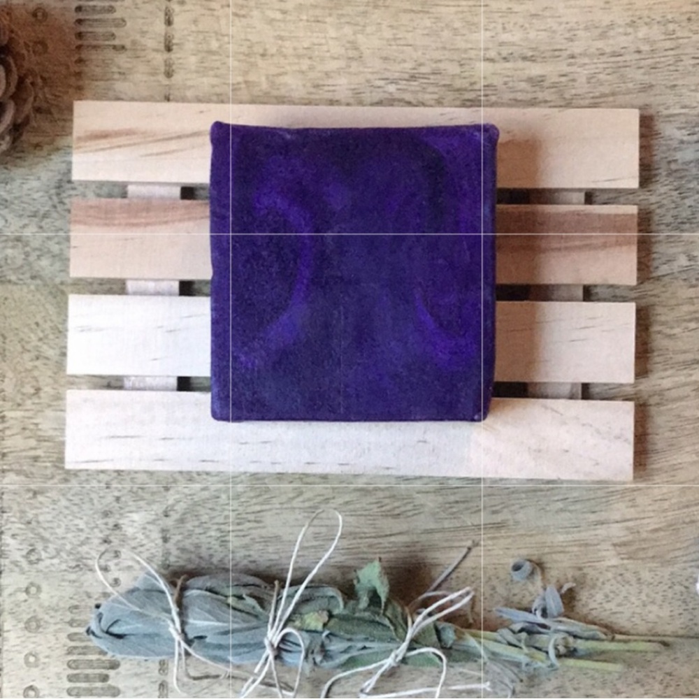 PURPLE LOTUS Glycerin Soap / Mountain Mom Soap Co